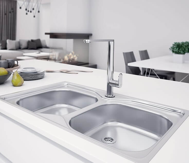 Konyhai munkalap az akkumulátorral